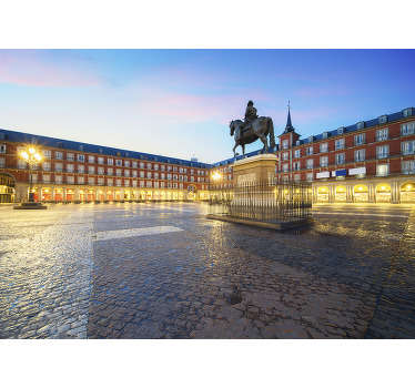 Fotomural madrid Plaza Mayor - TenVinilo