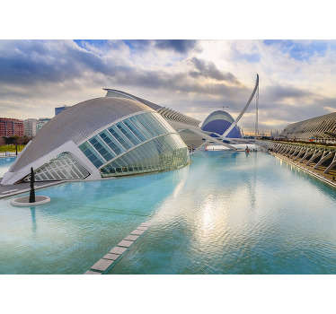 Get your favorite holiday destination into your home. With this photo mural of Valencia, the beautiful Spanish city will look fantastic on your walls!