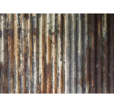 ¡Este fotomural textura muestra una lámina de metal en colores exclusivos  que son  geniales y es una gran decoración para su hogar! Envío a domicilio