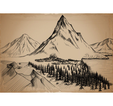 Avec cette photo de papier peint d'art, vous pouvez montrer votre passion pour l'architecture en les emmenant dans votre maison et en les suspendant.