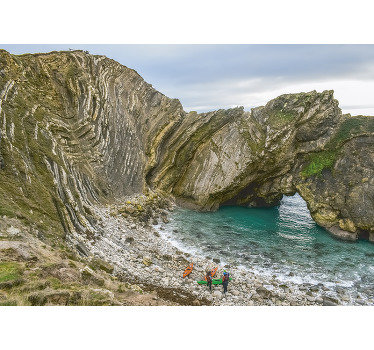 Lulworth city cove wall mural - TenStickers