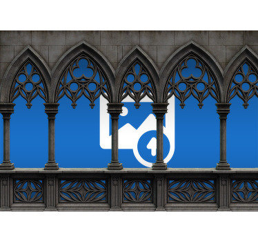 This classic modern 3D photo wall paper will bring you to another environment. Enjoy this wall mural by placing it in the room of your choice.