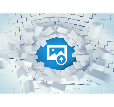 Trompe-l'oeil  3D Wall Mural - TenStickers