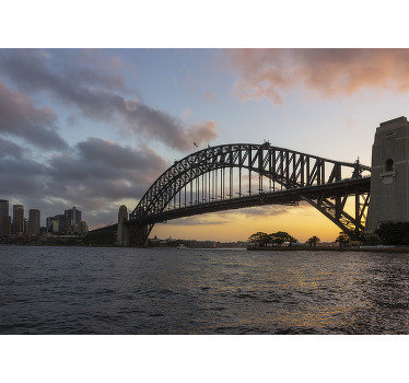 Australian Bridge in Sydney  City wall mural - TenStickers