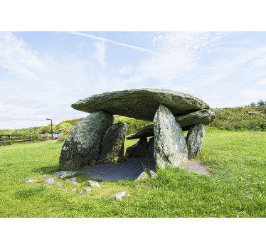 Landscape wall mural Altar Wedge Tomb - TenStickers