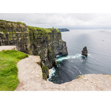 Cliffs Moher landscape wall mural - TenStickers