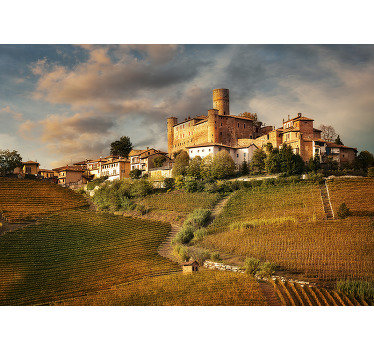 Questa foto murale di paesaggi è facile da applicare e non lascia tracce di utilizzo dopo l'uso, con una finitura opaca per prevenire i riflessi della luce esterna.