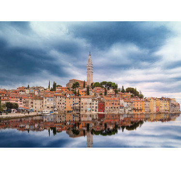 Rovinj Skyline Fototapete - TenStickers