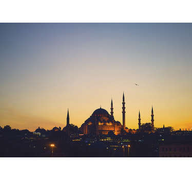 Istanbul camii duvar resmi - TenStickers