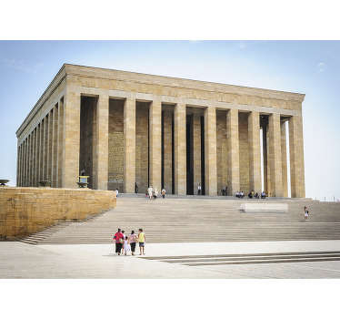 Türbesi atatürk klasik sanat duvar resmi - TenStickers