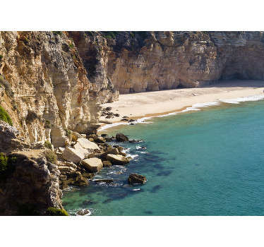 Fotomural decorativo da Praia do Barlavento Algarvio - TenStickers