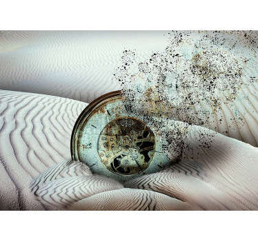 Surrealistické pouštní abstraktní fototapeta - TenStickers