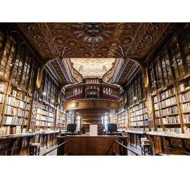 Fotomural de lugares Livraria Lello - TenStickers