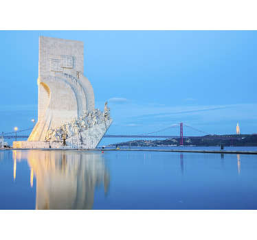 Mural de parede Padrão dos Descobrimentos - TenStickers