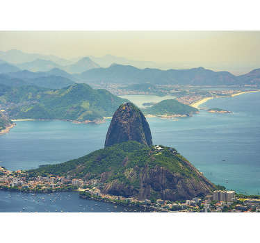 Fotomural de lugares Paisagem Pão de Açúcar - TenStickers