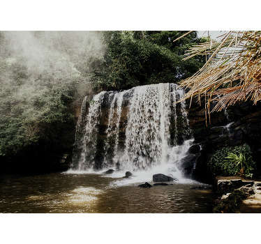 Mural de parede Cachoeira do Parque Pedra Azul - TenStickers