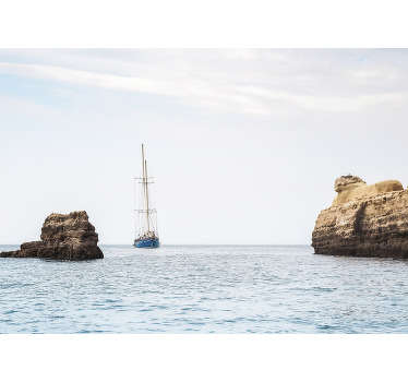 Fotomurais de lugares Navegando por vilamoura - TenStickers
