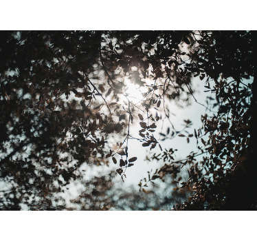 Mural de parede decorativo Sob as árvores - TenStickers