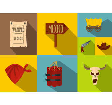 短语照片墙 想要墨西哥主题 - TenStickers