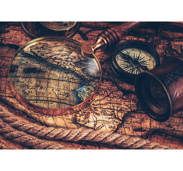 Brown painting world map wall mural suitable for an office, a lounge and living room. It is a super amazing design with geographical details.