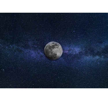 Hold és a csillagok táj falfestmény - TenStickers