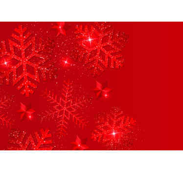 Happy Emoji Faces christmas wall mural - TenStickers