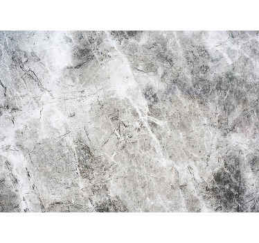 Balta marmuro 3d sieninė tapyba sieninė tapyba - „Tenstickers“