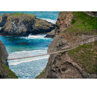 Coastal causeway northern Ireland wall mural - TenStickers