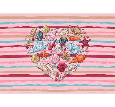 Jūros meilės gyvūnų sienų paveikslas - „Tenstickers“