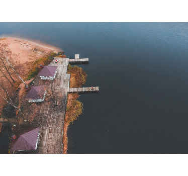 Suomalainen valtamerimaisema tapetti kuvalla valokuvatapetti meri - Tenstickers