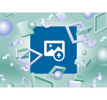 Fototapete personalisiert 3d-effekt fotomural mit foto - TenStickers