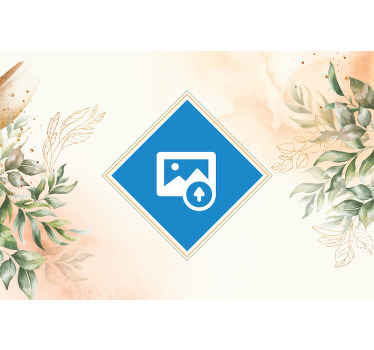 Painting your photo custom wall mural - TenStickers