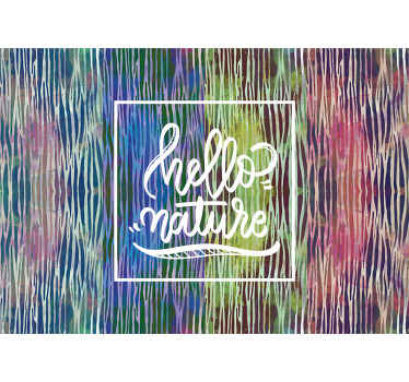 Fototapeta natura cześć, fraza natury - TenStickers