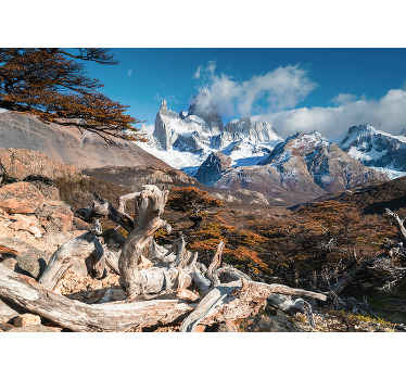 Fotomural naturaleza El chalten en otoño hermoso paisaje - TenVinilo