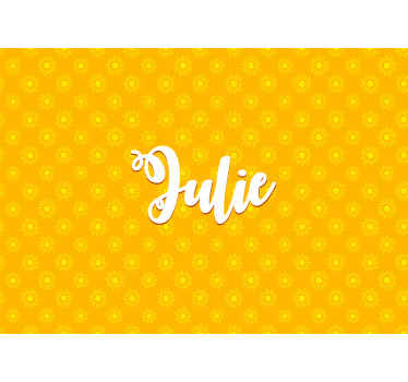 Fototapete Kinderzimmer sonnenblumenmusterhintergrund - TenStickers