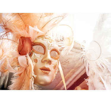 Fototapeta benátky karneval obývací pokoj - TenStickers