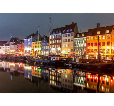 Denmark scenery wall mural - TenStickers