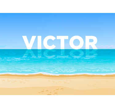 Vedere la mare mural 3d de perete - TenStickers