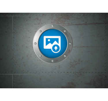 Mural para salón Fotomural efecto submarino - TenVinilo