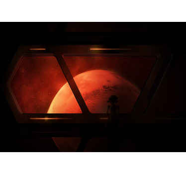 Se você estiver no espaço, este é o fotomural vinílico de parede incrível que você estava à procura de! Não espere mais e peça este produtoincrível agora!