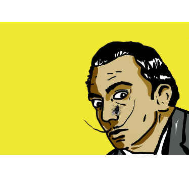 Dali's surrealism konst klassisk konst fototapeta - Tenstickers