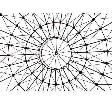 Fototapete Muster geometrisches anordnungskonzept - TenStickers