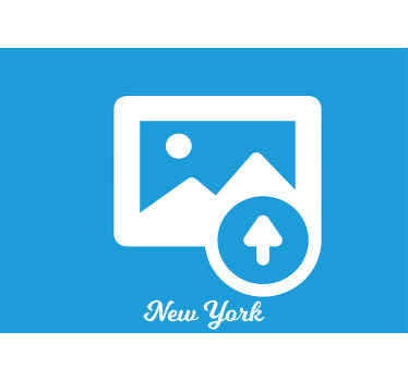 Wall mural customizable city name wall mural - TenStickers