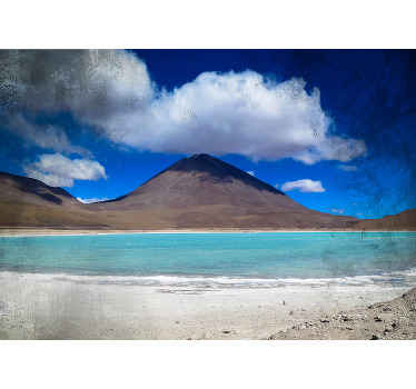 Fotomural de montañas Zona volcánica de chile - TenVinilo