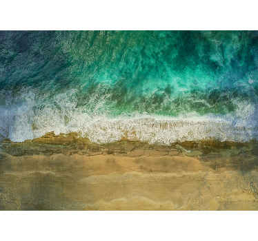 Deniz suyu duvar resmi altında deniz suyu vintage - TenStickers