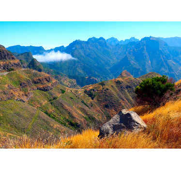 Fototapeta góry majestatyczny widok - TenStickers