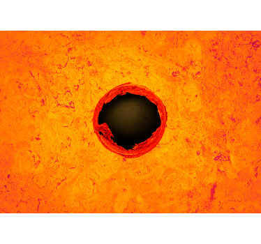 3d效果墙壁画 墙上的洞 - TenStickers