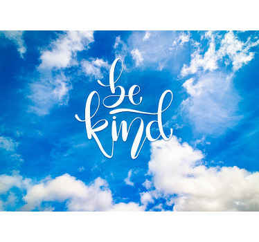 フレーズ壁画 親切にする - TENSTICKERS