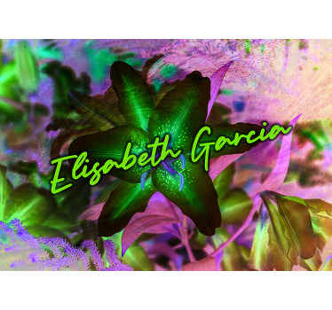 Customisable 3D lily wall mural - TenStickers