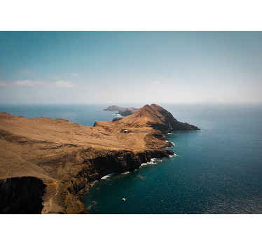 Fototapeta krajobraz widok na góry przybrzeżne - TenStickers